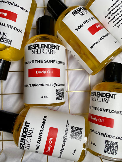 You’re the Sunflower Body Oil